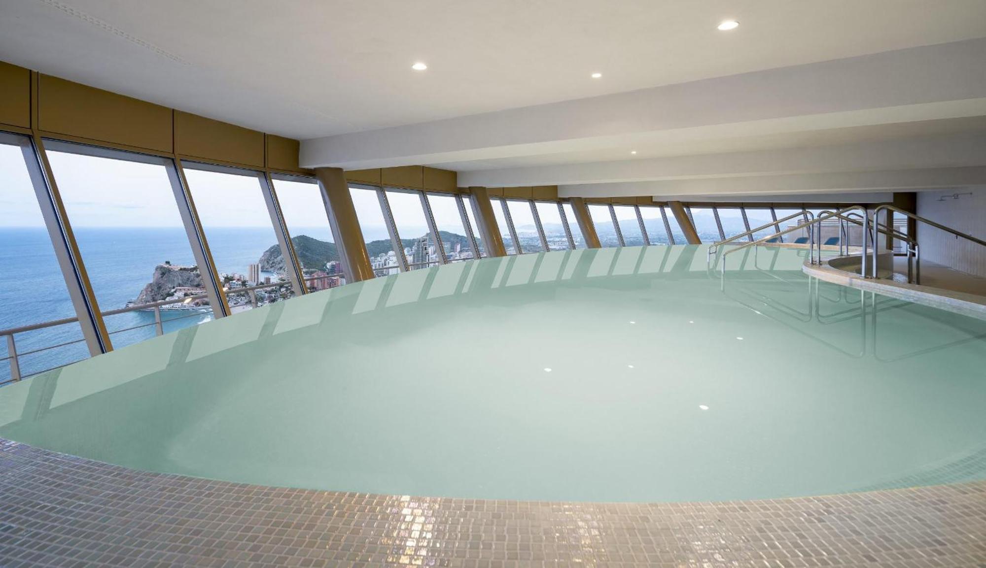 Intempo Sky Apartment 26 Floor Seaview Benidorm Bagian luar foto