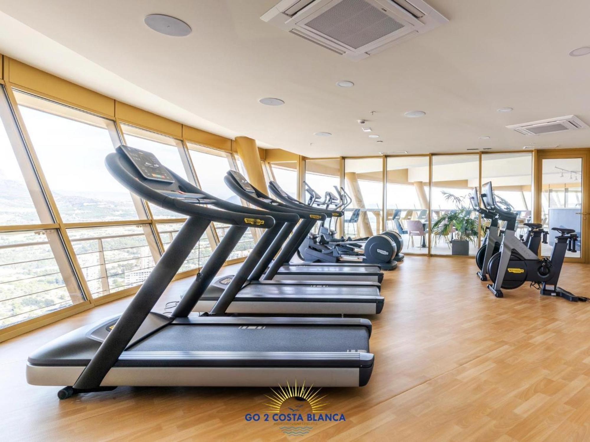 Intempo Sky Apartment 26 Floor Seaview Benidorm Bagian luar foto