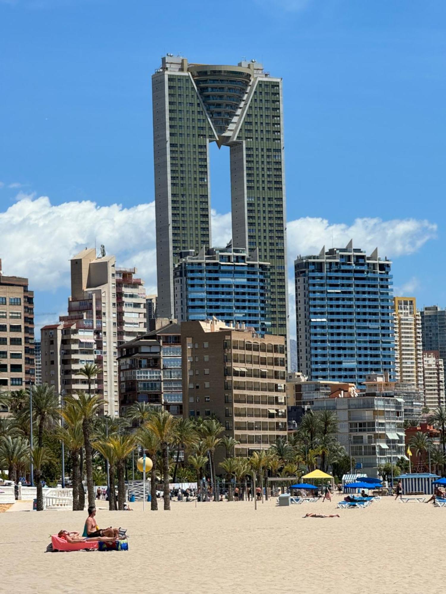 Intempo Sky Apartment 26 Floor Seaview Benidorm Bagian luar foto