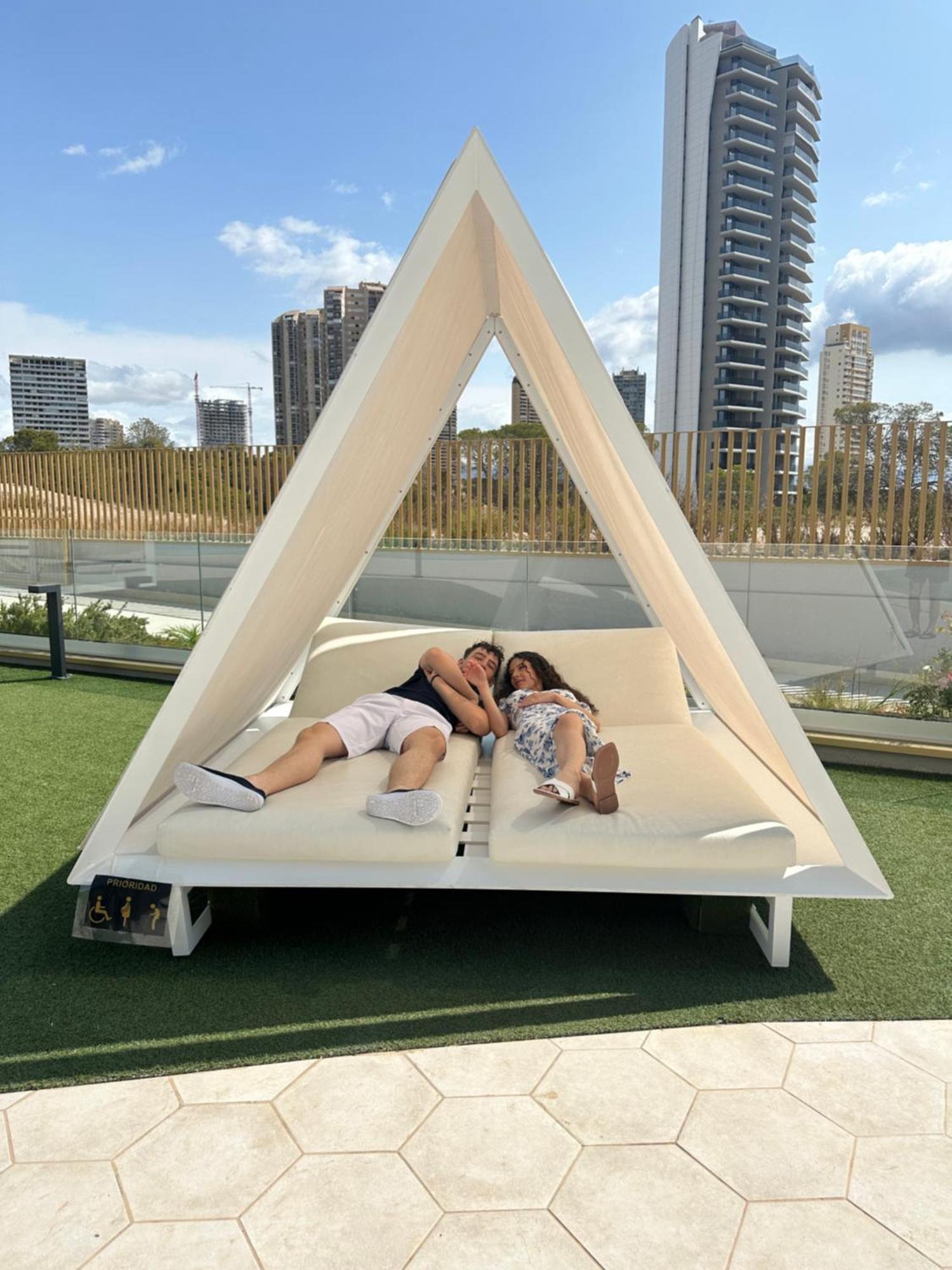 Intempo Sky Apartment 26 Floor Seaview Benidorm Bagian luar foto